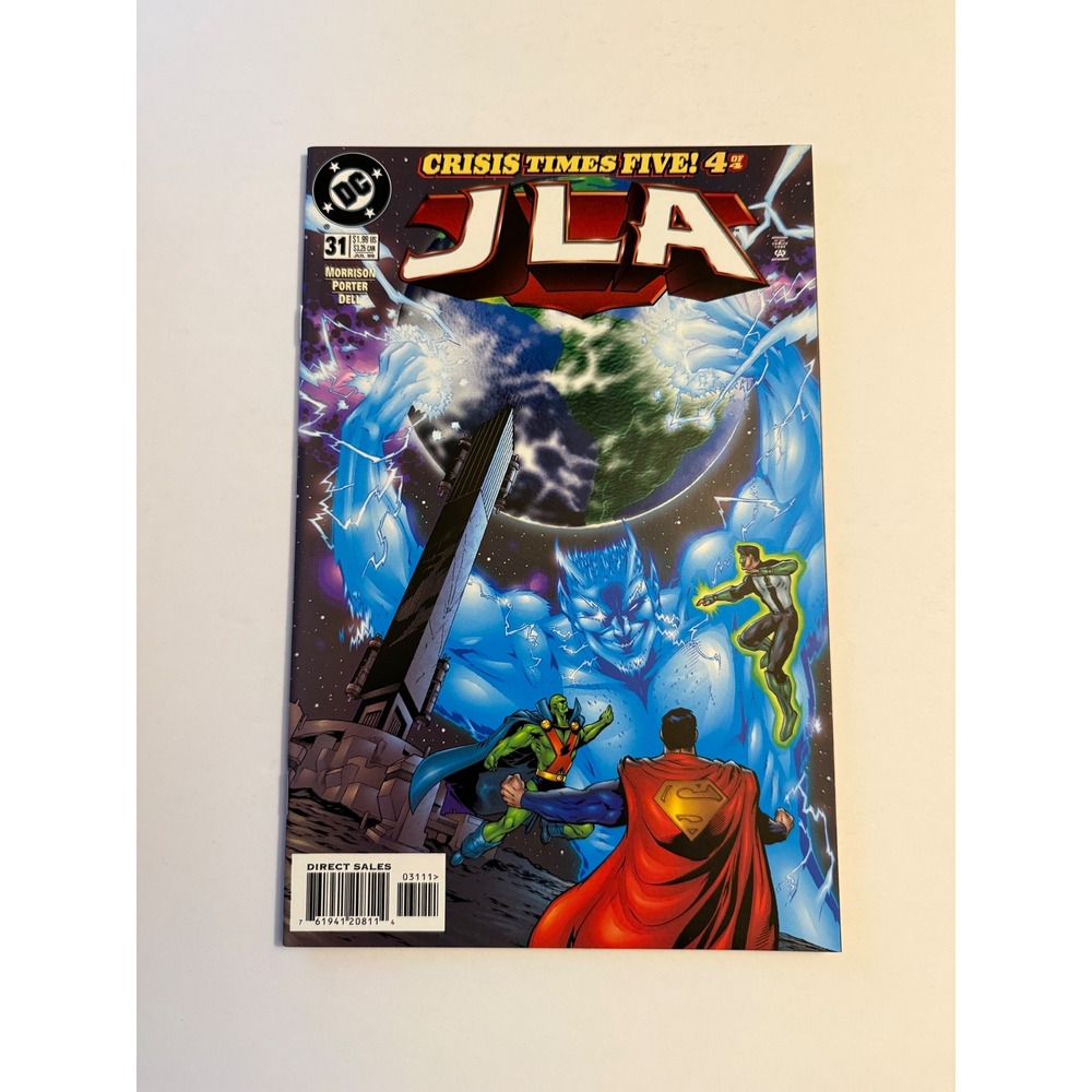 DC Comics JLA #31 July 1999 Crisis Times Five Part 4 Grant Morrison‎ Superman